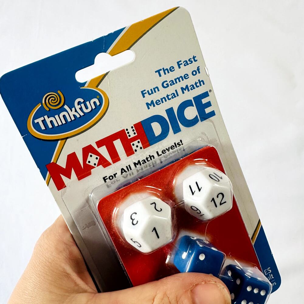 NIB Think Fun Math Dice Learning Game - Picture 4 of 5